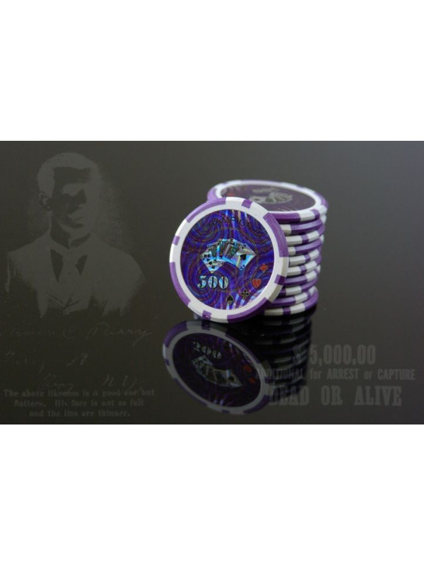 Poker set 600 ks žetónov OCEAN s príslušenstvom
