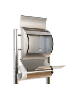 Poštová schránka nerez 144 cm so stojanom