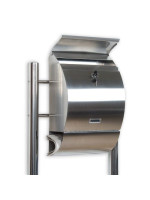 Poštová schránka nerezová 126 cm