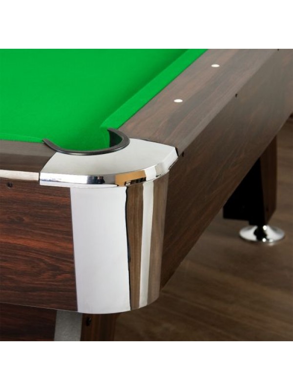 GamesPlanet® biliardový stôl PREMIUM, zelený,7 ft