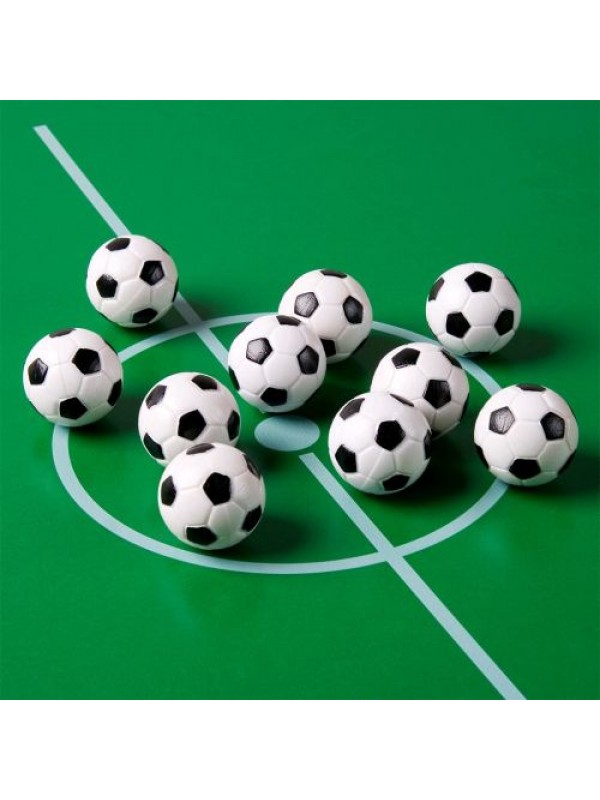 Loptičky na futbal 31 mm 10 ks