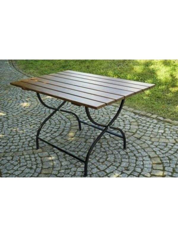 Weekend drevený skladací stôl