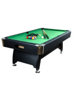 GamesPlanet® biliardový stôl PREMIUM, zelený / tmavý,7 ft
