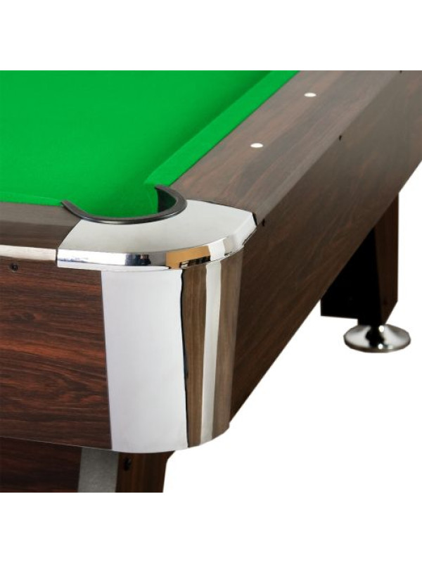 GamesPlanet® biliardový stôl PREMIUM, zelený, 8 ft