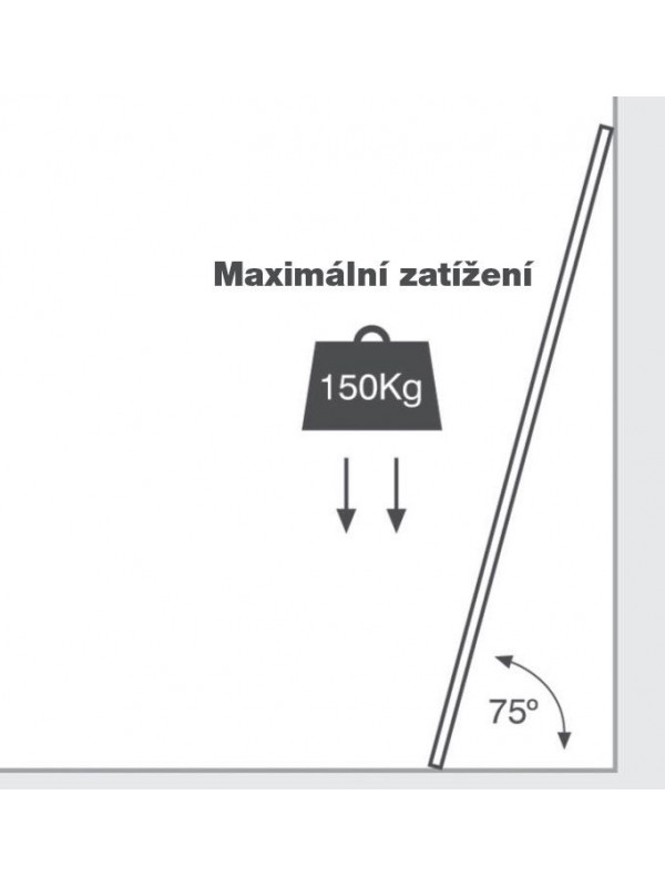Teleskopický rebrík G21 GA-TZ11 -3,2M Hliníkový