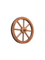 Ghana Garth Drevené koleso 35 cm - štýlová rustikálna dekorácia