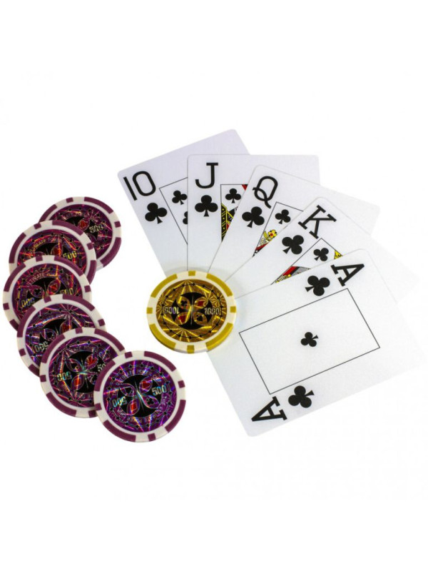Poker Set - 500 laserových žetónov Ultimate