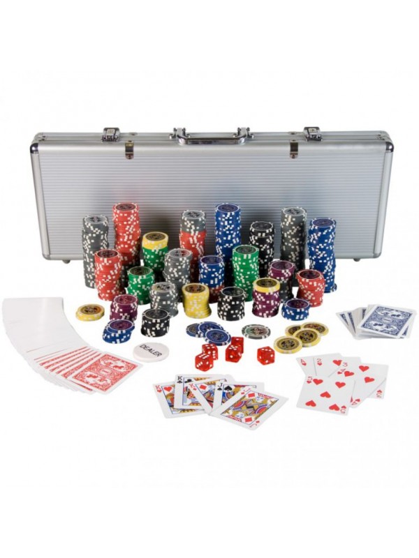 Poker Set - 500 laserových žetónov Ultimate