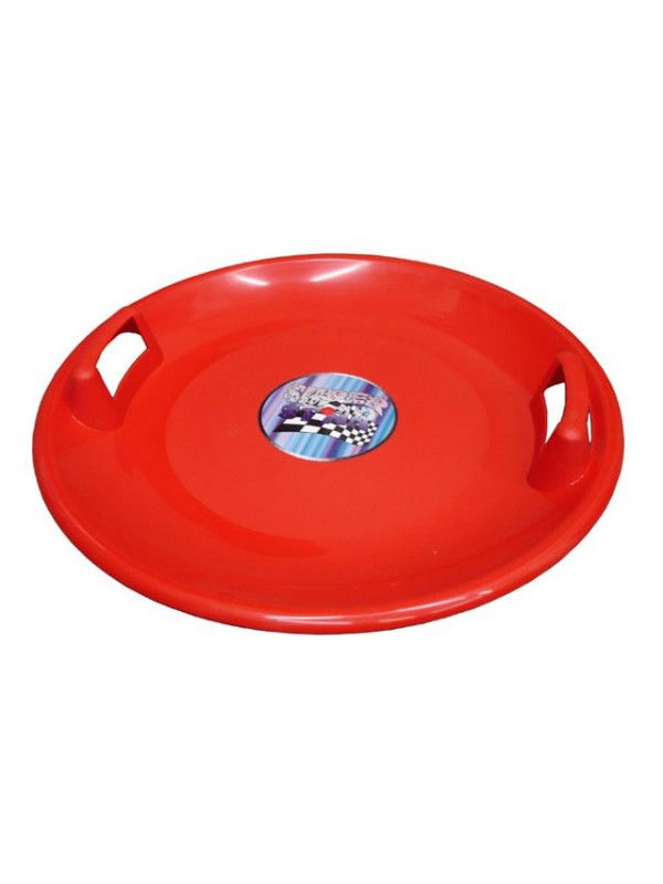 Superstar plastový talíř - červený