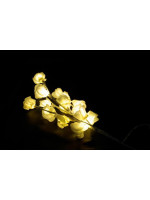 Svetelná dekorácia - Dekoratívne ruže - 16 LED, 45 cm