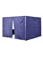 Sada 2 bočných stien pre PROFI záhradný stan 3 x 3 m modrá