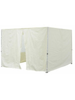 Sada 2 bočných stien pre PROFI záhradný stan 3 x 3 m champagne