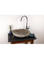 DIVERO umývadlo z prírodného kameňa Turin