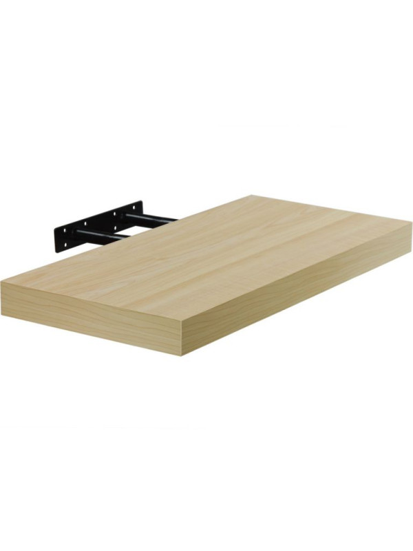 Nástěnná police STILISTA VOLATO - světlé dřevo 70 cm