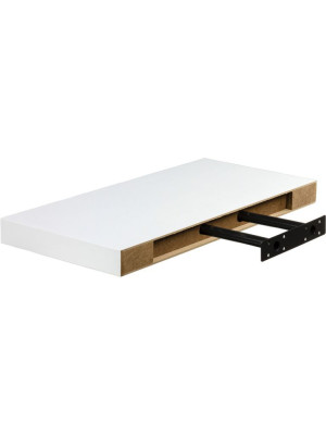 Nástěnná police STILISTA VOLATO - bílá 50 cm