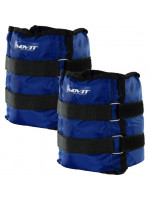 MOVIT záťažové manžety, 2 x 4 kg modrá