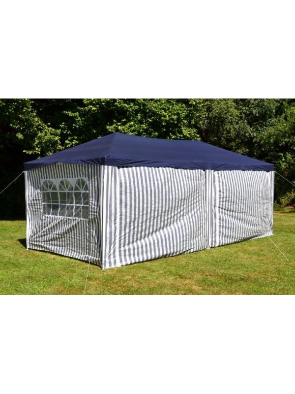Záhradný párty stan 3 x 6 m, modrý