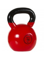 Kettlebell činka 24 kg MOVIT s vinylovým povrchom