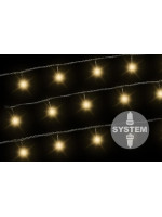 NEXOS diLED svetelná reťaz 100 LED, teplá biela