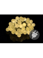 Záhradné párty osvetlenie – vonkajšie 50 LED teplá biela