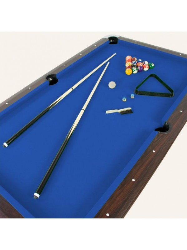 GamesPlanet® biliardový stôl PREMIUM, modrý, 7 ft