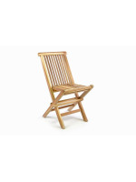 Skladacia detská stolička z teakového dreva DIVERO