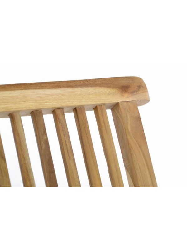 Skladacia detská stolička z teakového dreva DIVERO