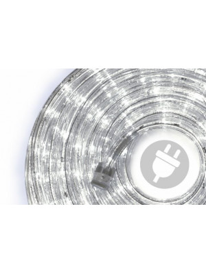NEXOS LED svetelný kábel 20 m, 480 LED diód, studená biela