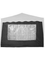 Náhradná bočná stena ku stanu s oknom - antracit