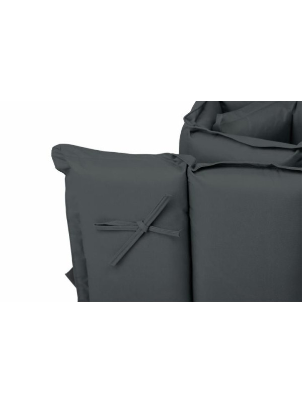 Sada 2x polstrování na lehátko Garthen - antracit