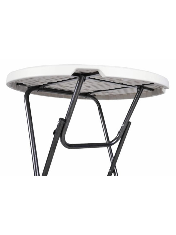 Párty stolík BISTRO skladací vrátane elastického poťahu 80 x 80 x 110 cm