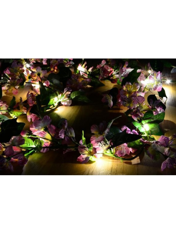LED svetelná reťaz - 4 sady - 20 mini diód
