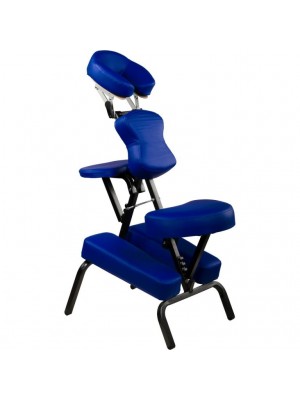 Masážna stolička Movit skladacia modrá 8,5 kg