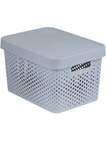 Úložný box s vekom plastový CURVER- biely 17 l