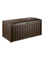 Záhradný plastový úložný box GLENWOOD - 128 x 65 x 61 cm