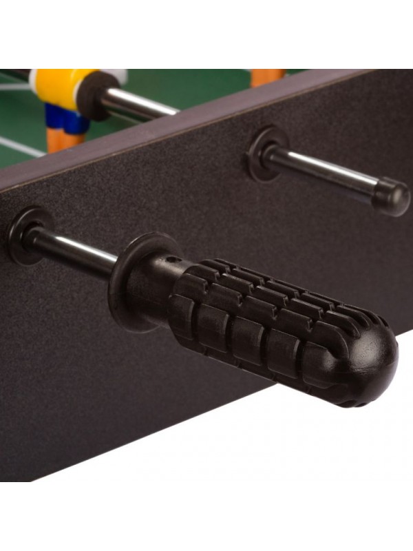 Mini stolný futbal 51 x 31 x 8 cm - čierny