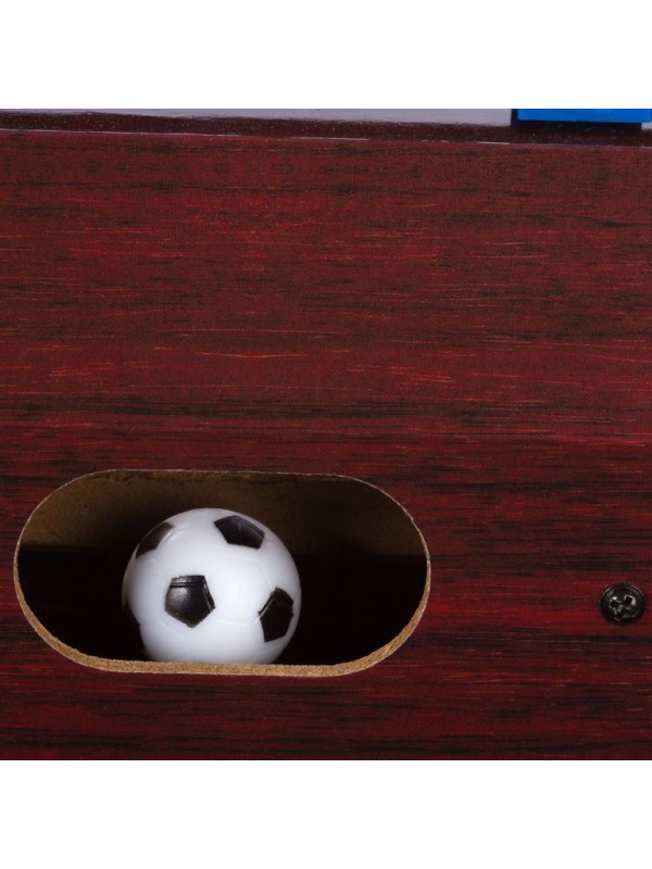 Mini stolný futbal s nožičkami 70 x 37 x 25 cm - tmavý