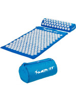 Akupresúrna podložka s vankúšom MOVIT 75 x 44 cm - svetlá modrá