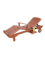 Záhradné drevené lehátko MELAS FSC