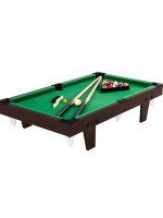 Mini biliardový stôl GamesPlanet® MICRO, hnedý