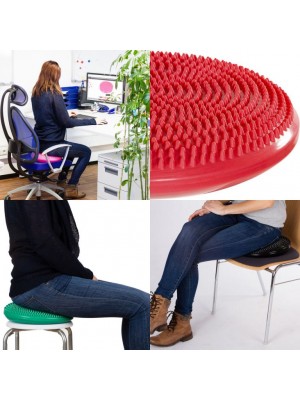 Balančný vankúš na sedenie MOVIT 33 cm, červený