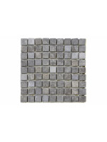 Mramorová mozaika Garth sivá – obklady 1 m2