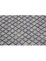 Mramorová mozaika Garth - sivá, obklady 1 m2