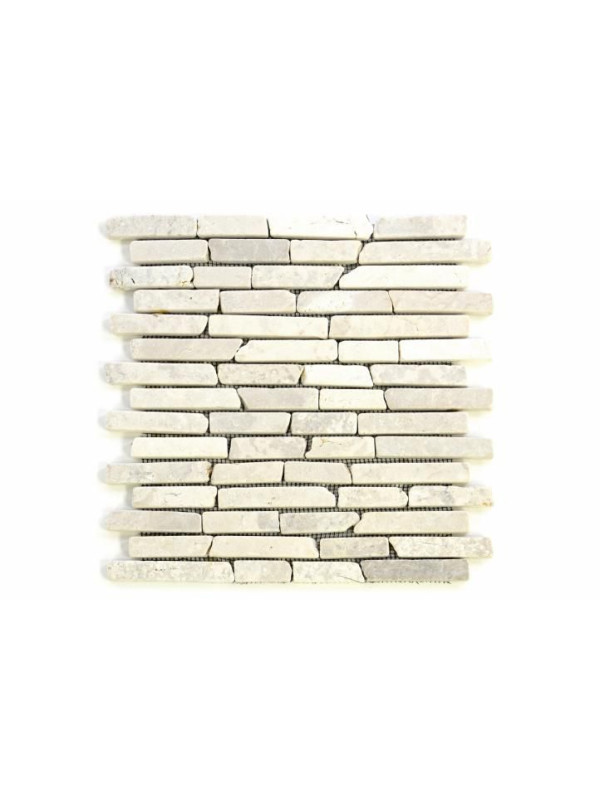 Mramorová mozaika Garth - krémová, obklady 1 m2