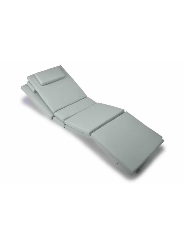 Sada 2 kusov záhradného polstrovania na lehátko