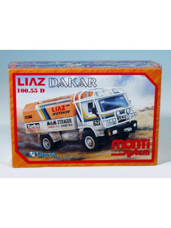 Stavebnice Monti 07 Rallye Dakar Liaz 1:48 v krabici 22x15x6cm