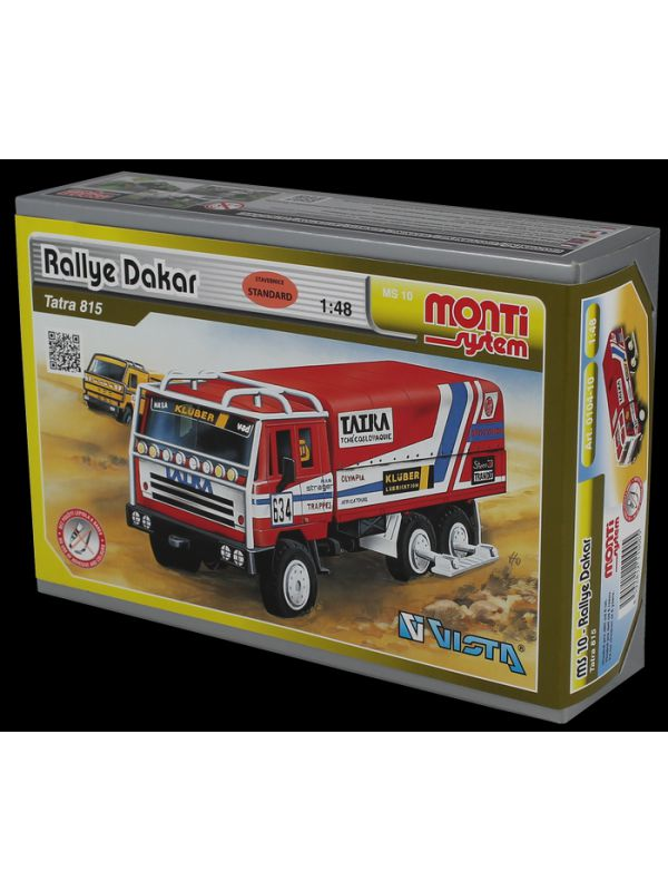 Stavebnice Monti 10 Rallye Dakar Tatra 815 1:48 v krabici 22x15x6cm
