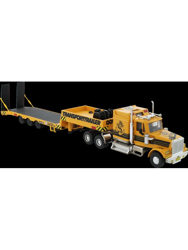 Stavebnice Monti 46 Transport Trailer Western Star 1:48 v krabici 32x20,5x7,5cm