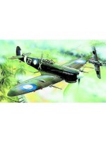 Model Supermarine Spitfire MK.VC 12,8x15,3cm v krabici 25x14,5x4,5cm