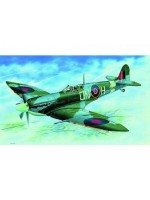Model Supermarine Spitfire H.F.MK.VI 12,9x17,2cm v krabici 25x14,5x4,5cm